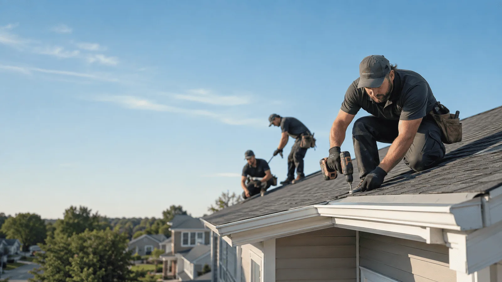 Fascia Repair in Carmel, IN around you